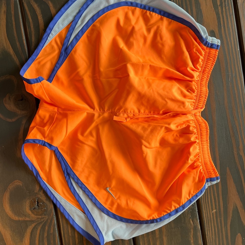 Nike Orange Athletic Shorts
